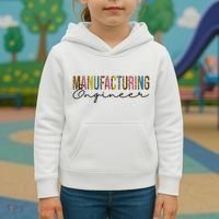 Manufacturing Engineer Cute Gift Kids Hoodie thumb 3