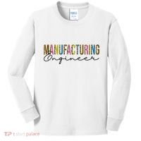 Manufacturing Engineer Cute Gift Kids Long Sleeve Shirt thumb 0
