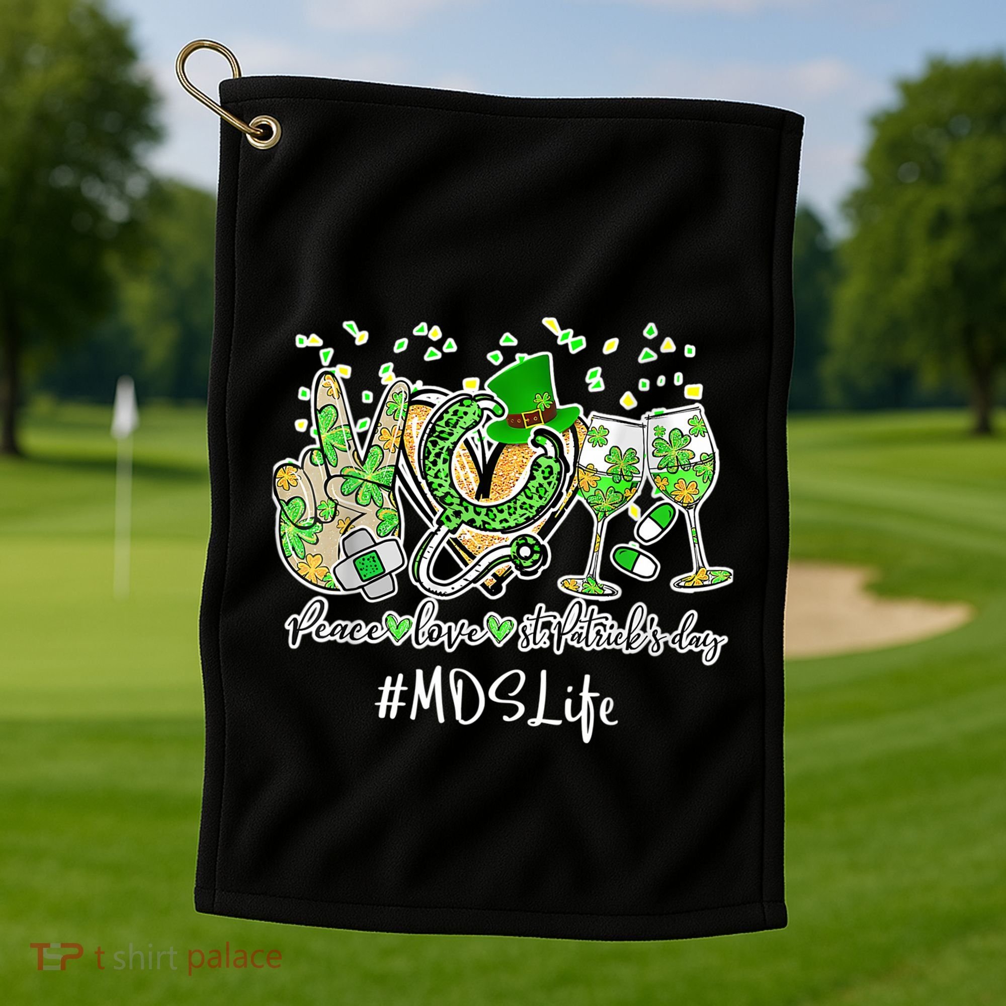Mds Emt Cma Lpn Nurse Golf Towel
