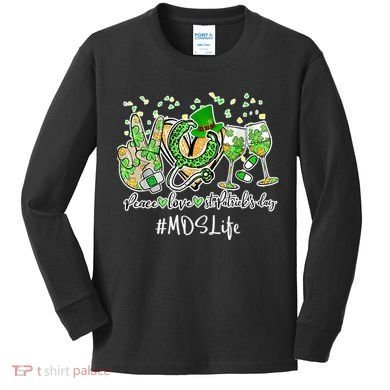 Mds Emt Cma Lpn Nurse Kids Long Sleeve Shirt
