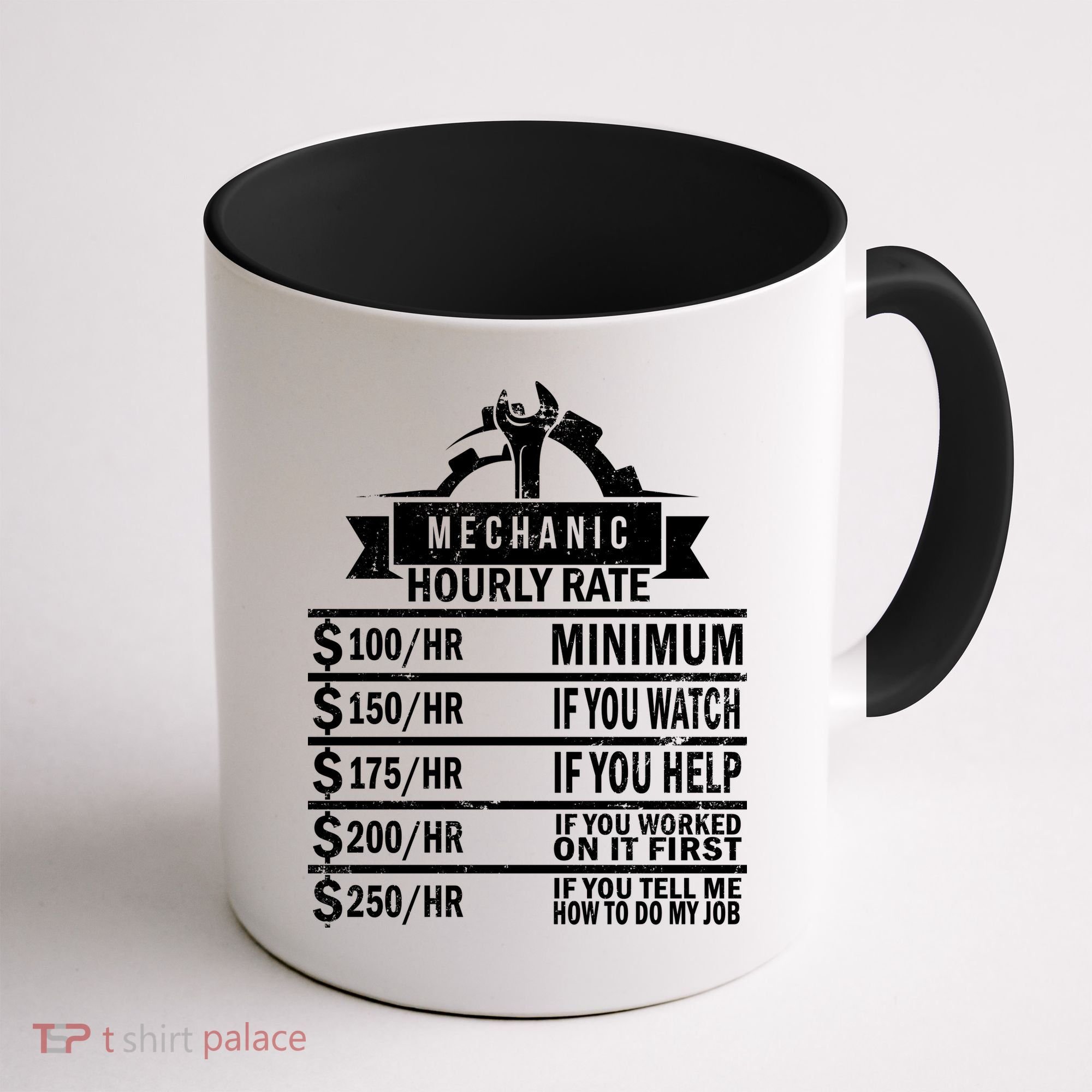 Mechanic Hourly Rate Coffee Mug