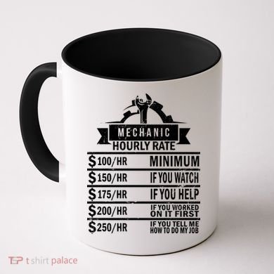 Mechanic Hourly Rate Coffee Mug