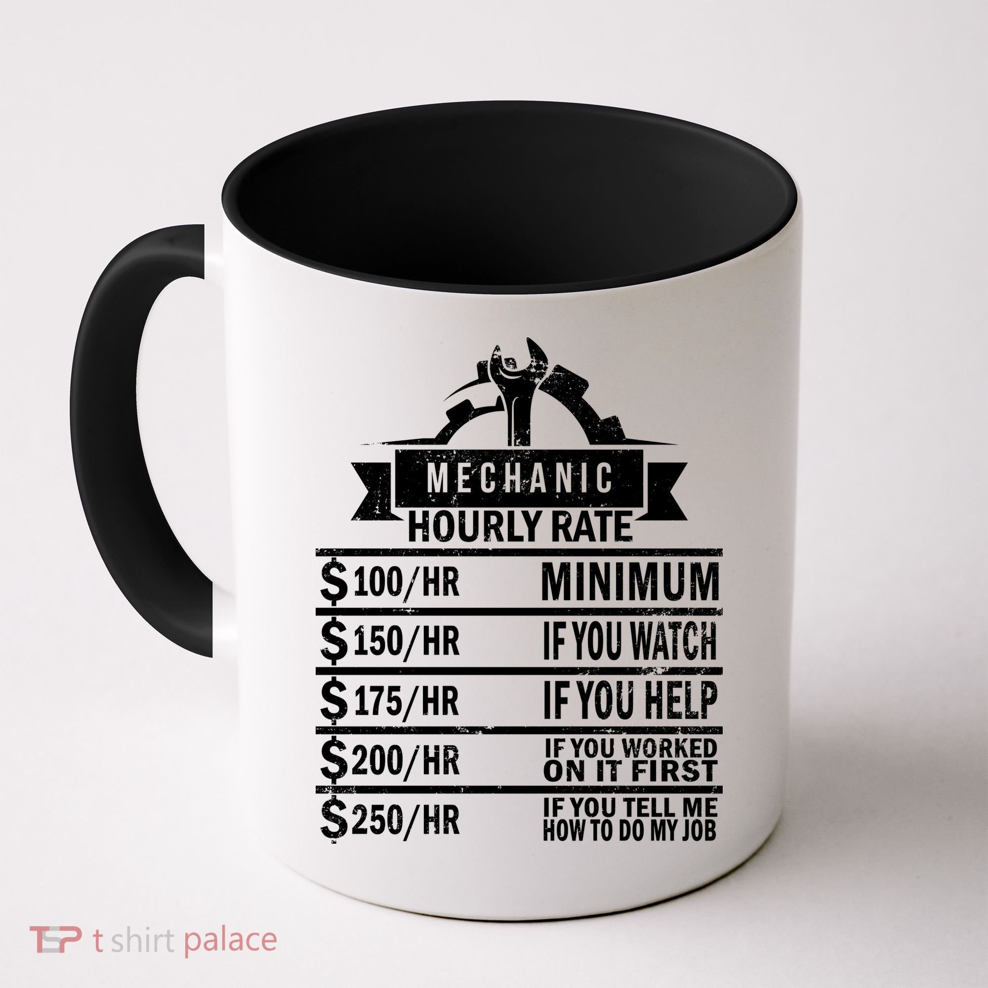 Mechanic Hourly Rate Coffee Mug