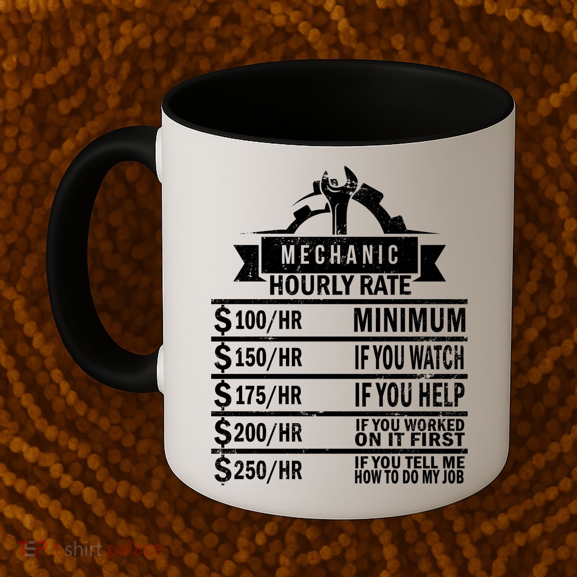 Mechanic Hourly Rate Coffee Mug