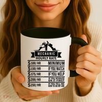 Mechanic Hourly Rate Coffee Mug thumb 3