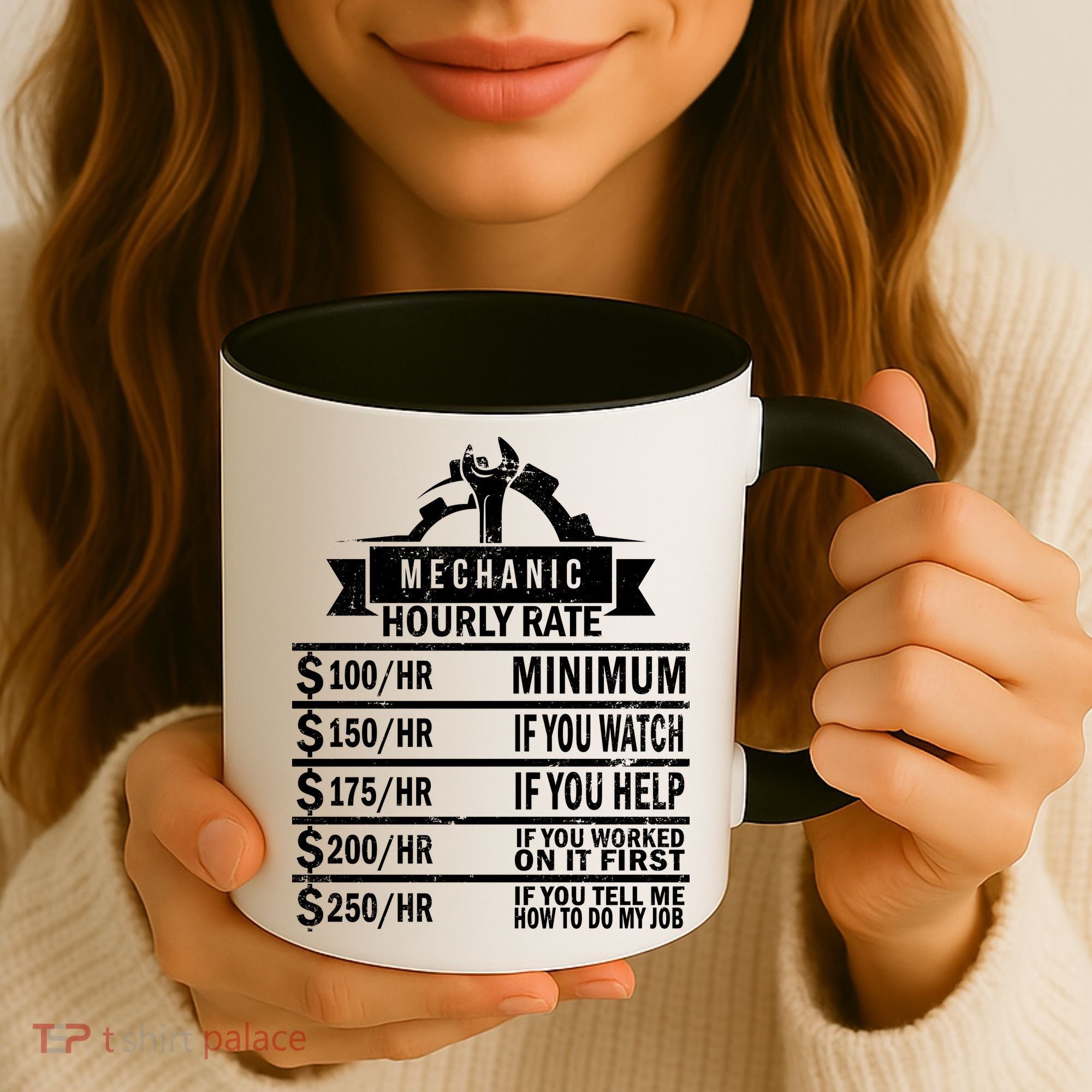 Mechanic Hourly Rate Coffee Mug