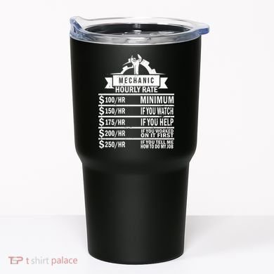 Mechanic Hourly Rate Tumbler