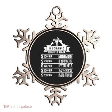 Mechanic Hourly Rate Ornament