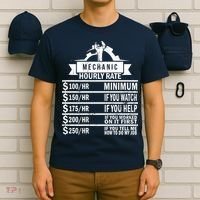 Mechanic Hourly Rate T-Shirt thumb 6