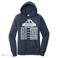 Mechanic Hourly Rate Women's Hoodie thumb 0