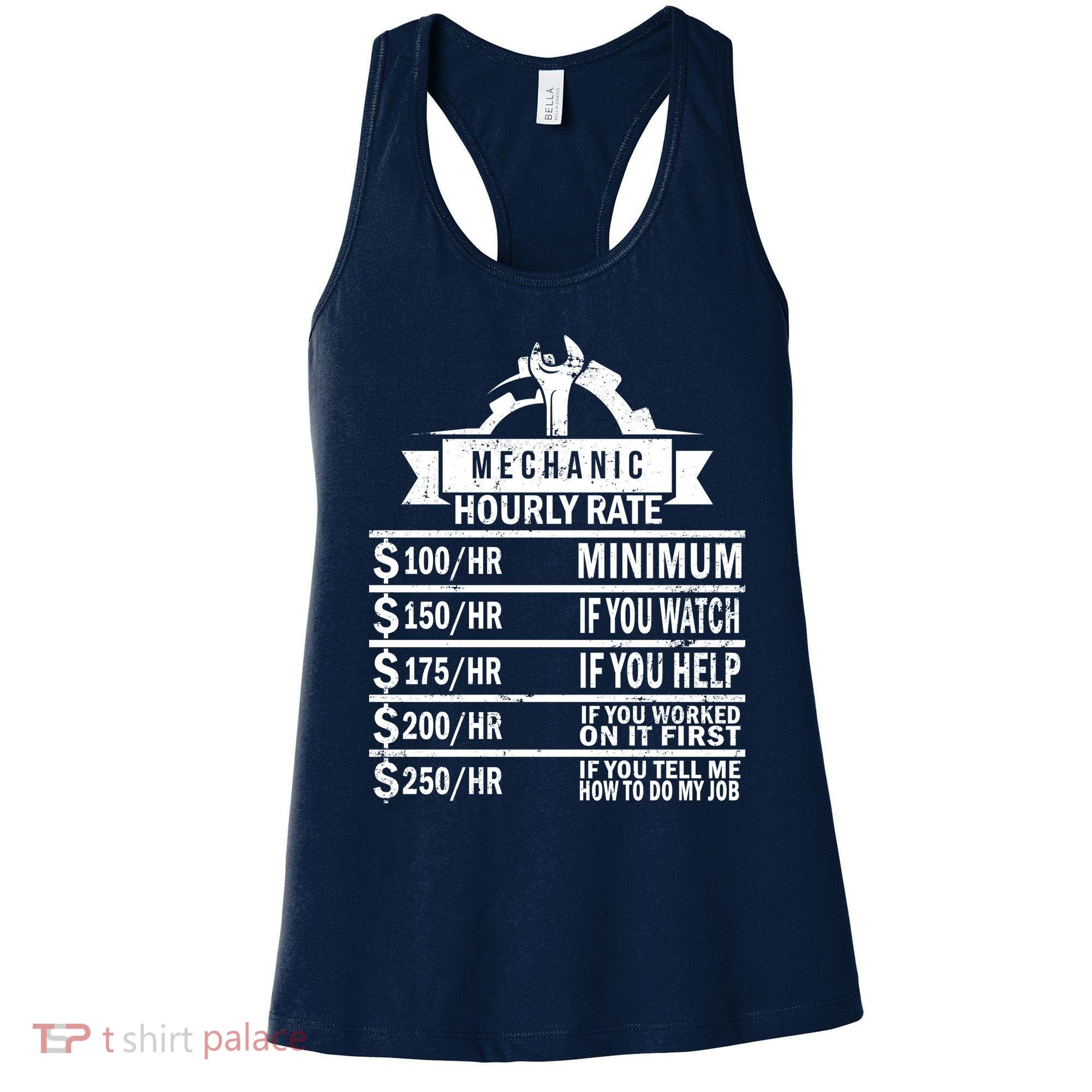 Mechanic Hourly Rate Women's Tank Top