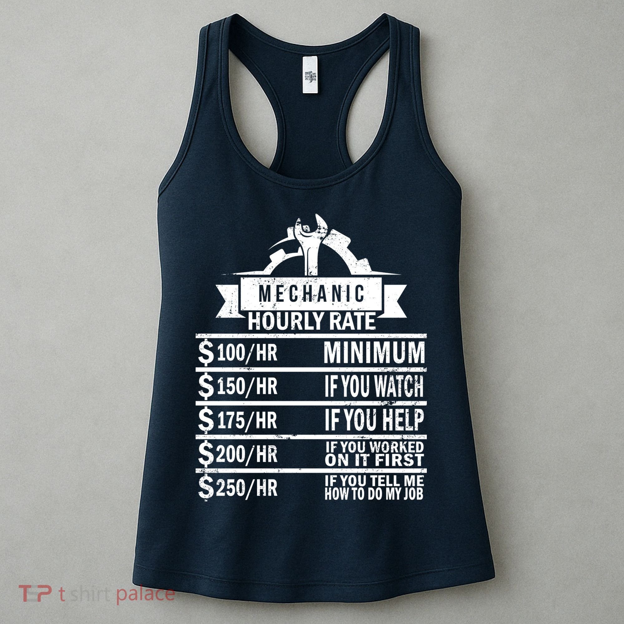Mechanic Hourly Rate Women's Tank Top