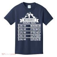 Mechanic Hourly Rate Kids T-Shirt thumb 0