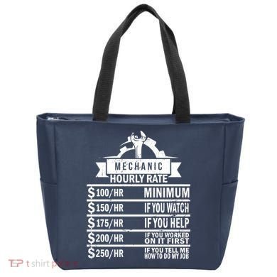Mechanic Hourly Rate Tote Bag