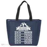 Mechanic Hourly Rate Tote Bag thumb 0