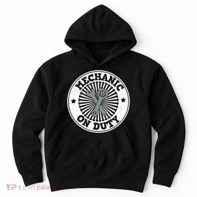 Mechanic On Duty Hoodie