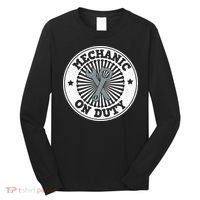Mechanic On Duty Long Sleeve Shirt thumb 0