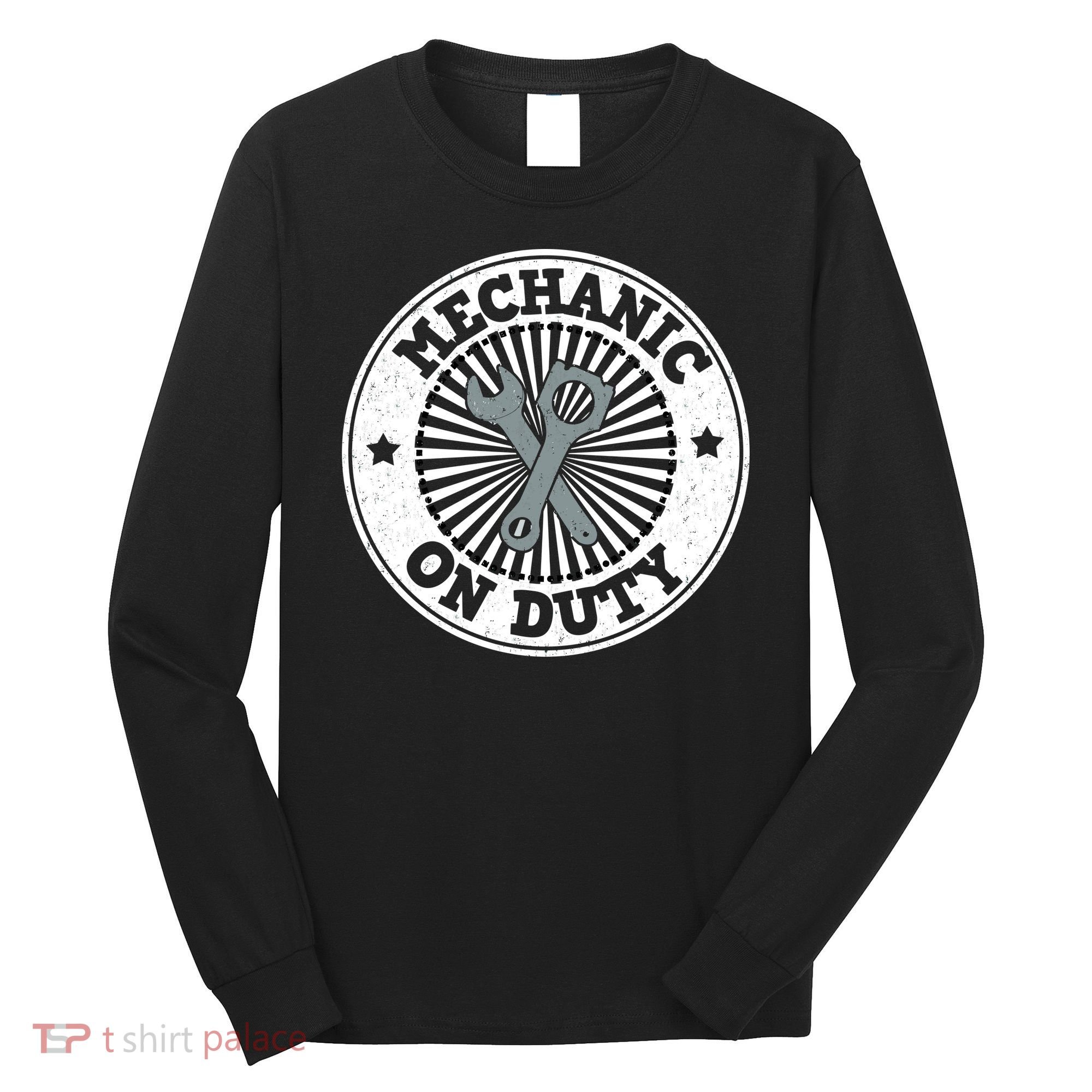Mechanic On Duty Long Sleeve Shirt