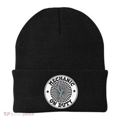 Mechanic On Duty Beanie
