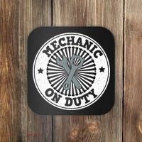 Mechanic On Duty Coaster thumb 0