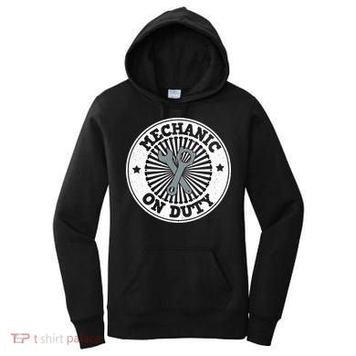 Mechanic On Duty Women's Hoodie