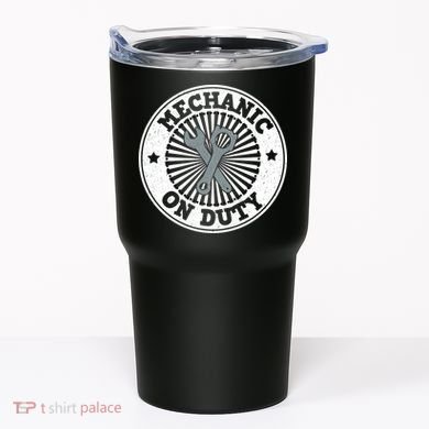 Mechanic On Duty Tumbler