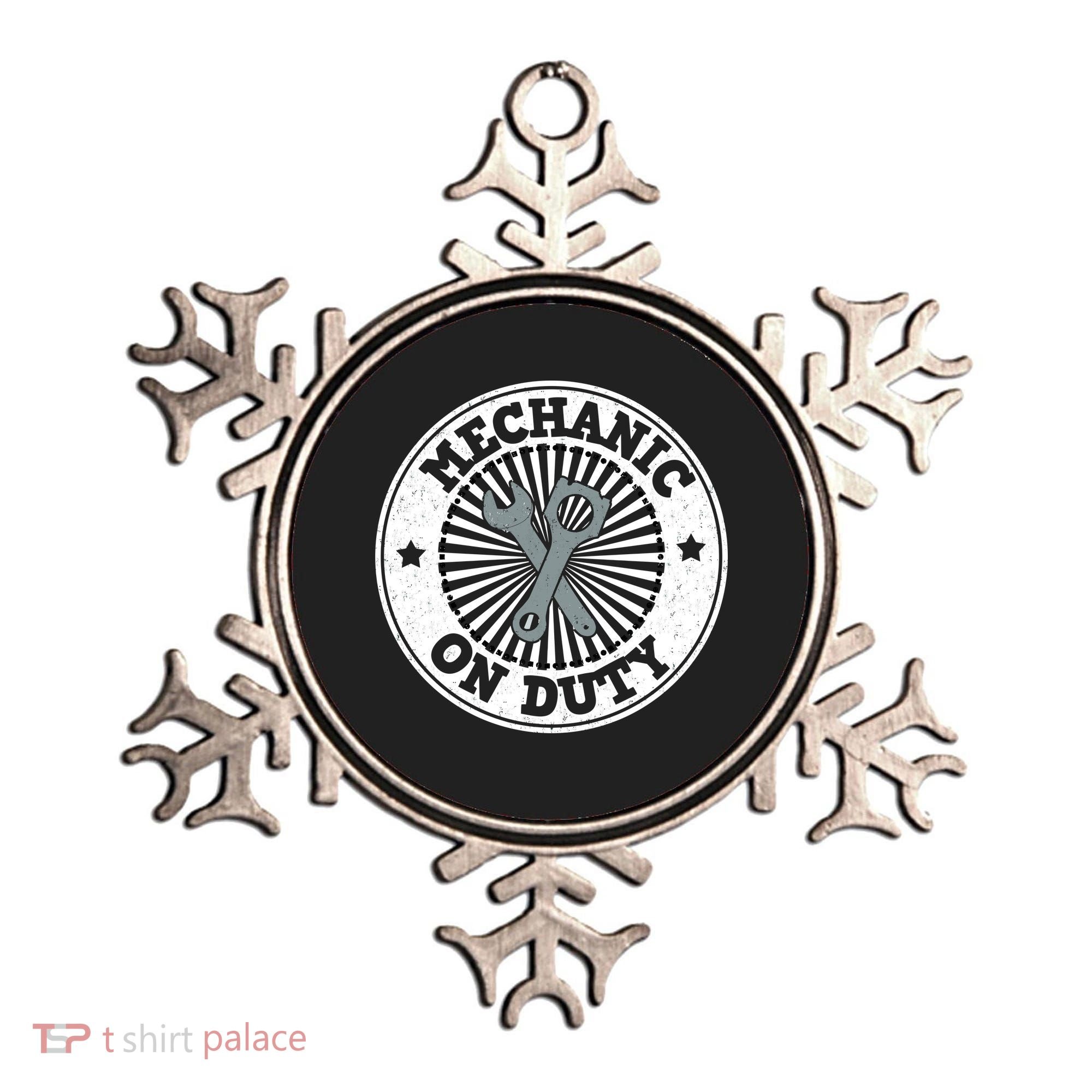 Mechanic On Duty Ornament
