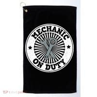 Mechanic On Duty Golf Towel thumb 0
