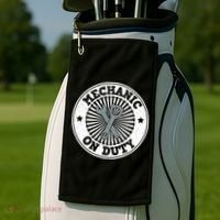 Mechanic On Duty Golf Towel thumb 2
