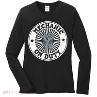 Mechanic On Duty Women's Long Sleeve Shirt thumb 0