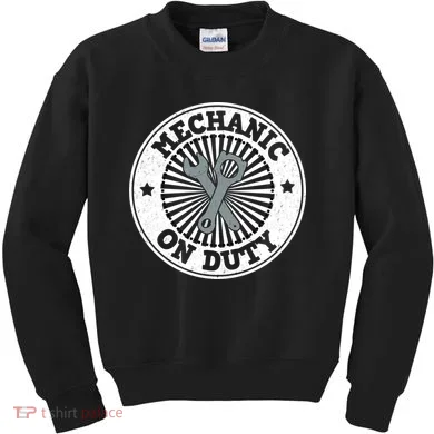 Mechanic On Duty Kids Sweatshirt