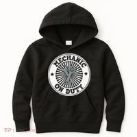 Mechanic On Duty Kids Hoodie thumb 0