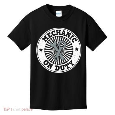 Mechanic On Duty Kids T-Shirt
