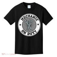 Mechanic On Duty Kids T-Shirt thumb 0