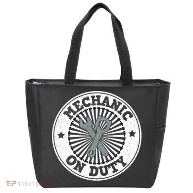 Mechanic On Duty Tote Bag
