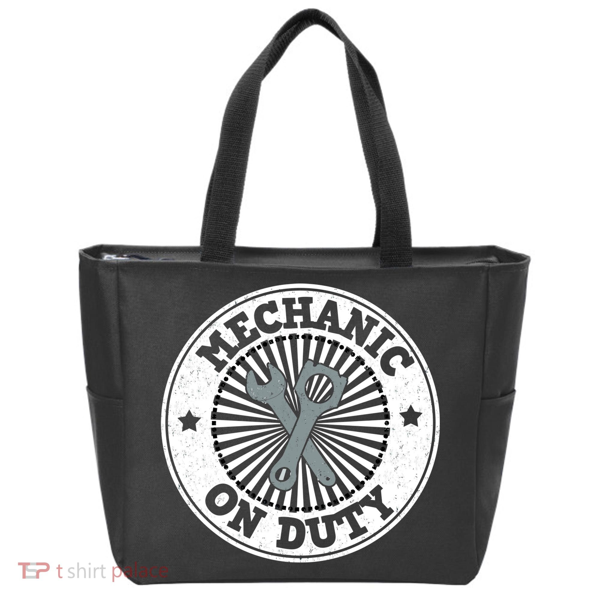 Mechanic On Duty Tote Bag