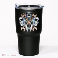 Mechanic Skulls With Wrench & Spark Plugs Tumbler thumb 0