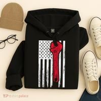 Mechanic USA American Flag Hoodie thumb 4