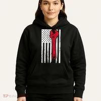 Mechanic USA American Flag Hoodie thumb 5