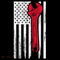 Mechanic USA American Flag Coaster thumb 2
