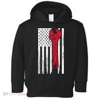 Mechanic USA American Flag Toddler Hoodie thumb 0