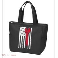 Mechanic USA American Flag Tote Bag thumb 3