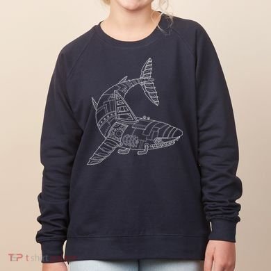 Mechanical Shark Women's Sweatshirt