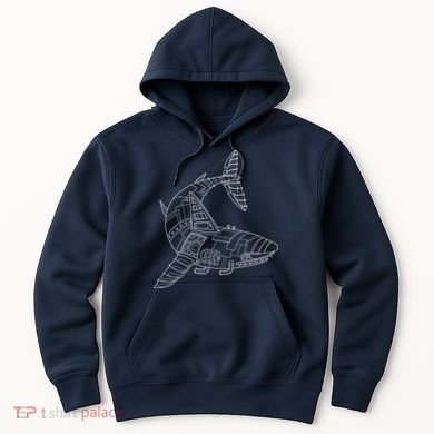 Mechanical Shark Hoodie