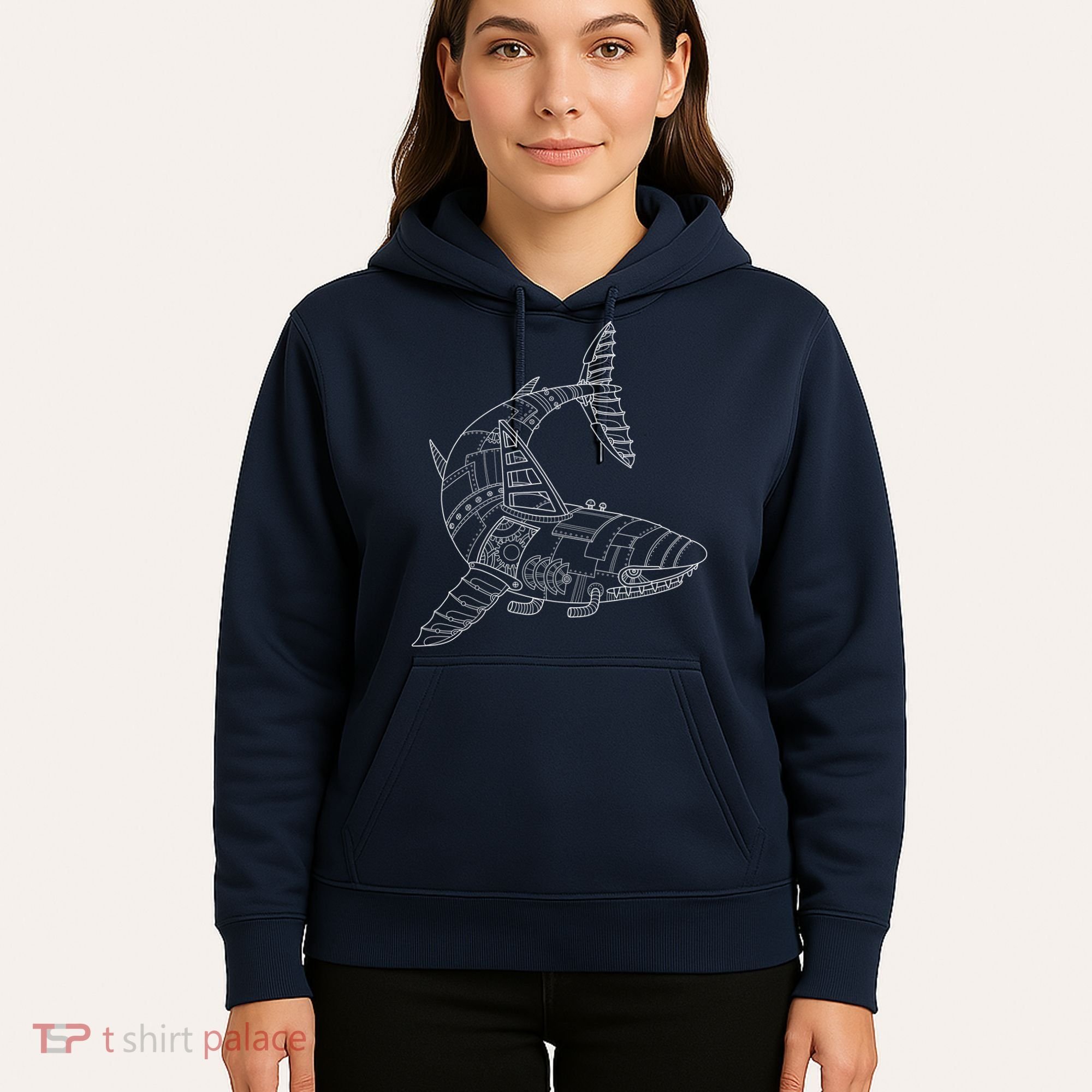 Mechanical Shark Hoodie