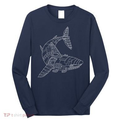 Mechanical Shark Long Sleeve Shirt