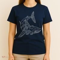 Mechanical Shark T-Shirt thumb 4