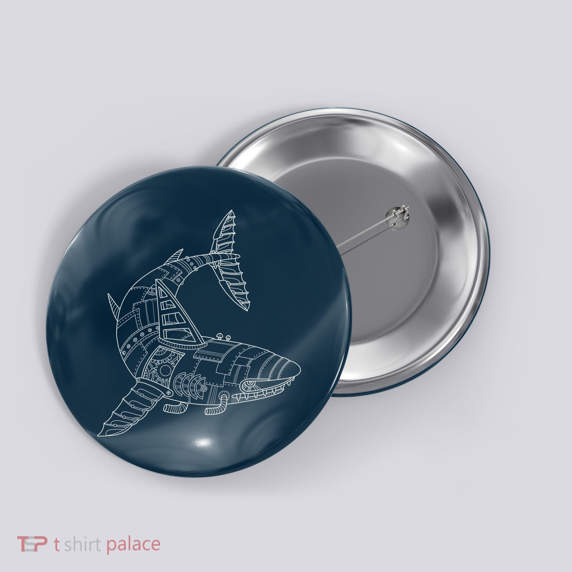Mechanical Shark Button