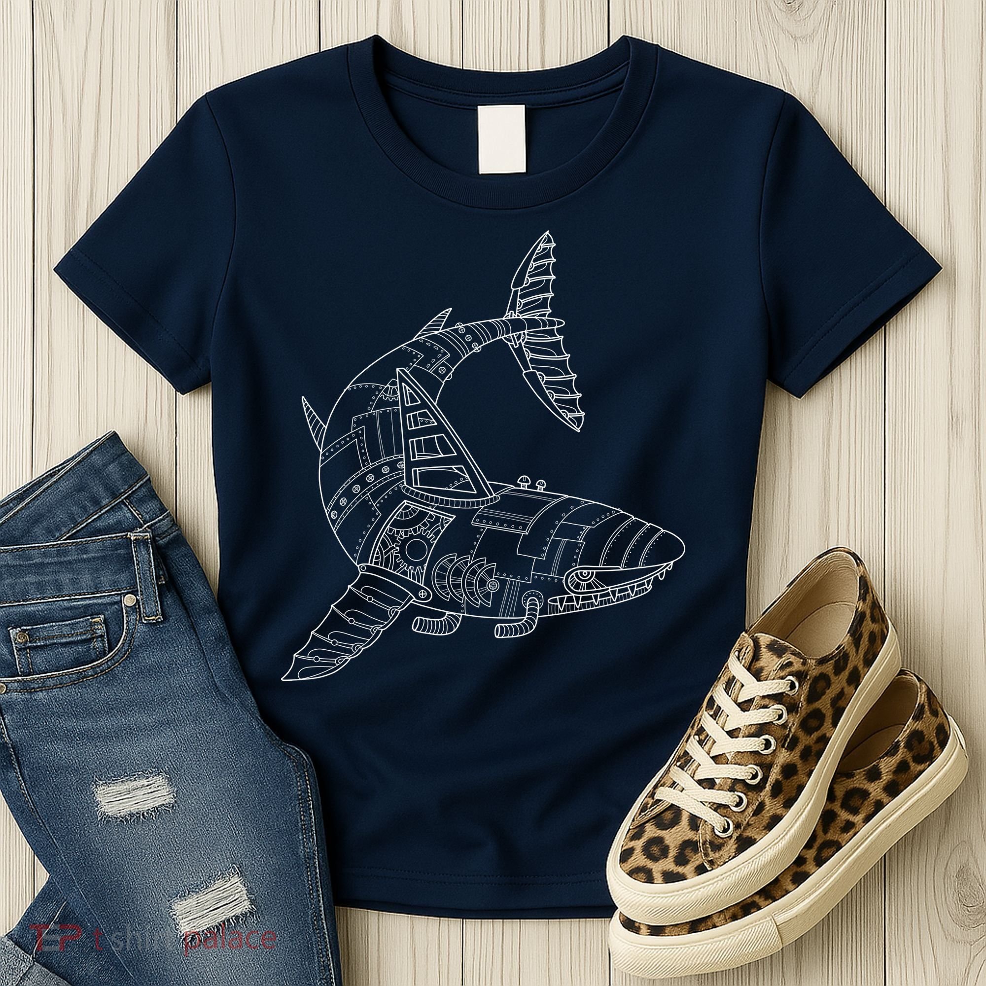 Mechanical Shark Women's T-Shirt