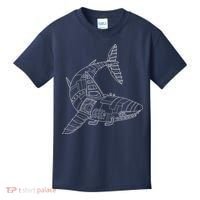 Mechanical Shark Kids T-Shirt thumb 0